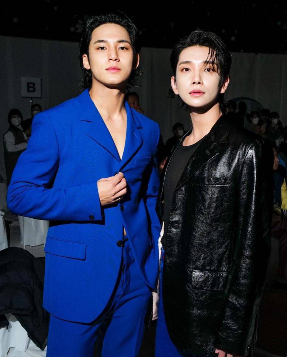 Mingyu dan Joshua hadiri Marni Fall/Winter 2023 Fashion Show di Tokyo (instagram.com/min9yu_k)