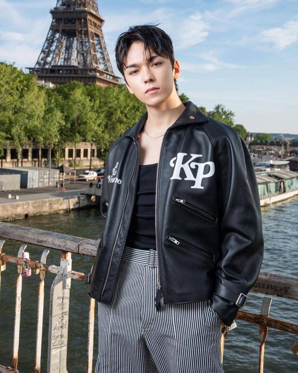 Vernon hadiri KENZO Spring-Summer 2024 runway show (instagram.com/vernonline)