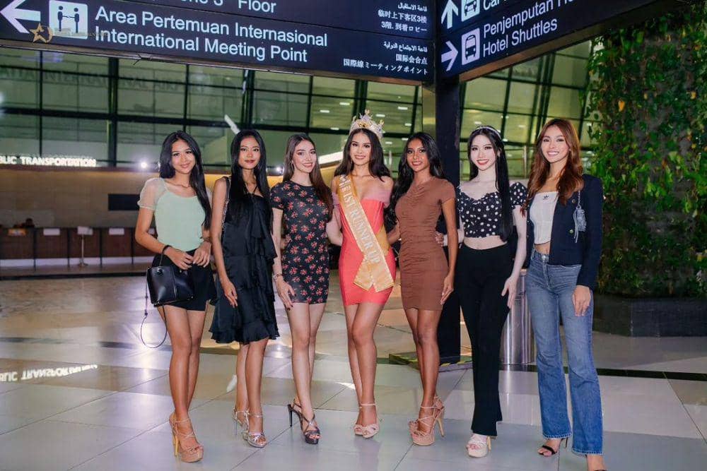 Potret Homecoming Sahida Sheik Usai Miss Aura International 2023 (Instagram.com/yayasanduniamegabintang)