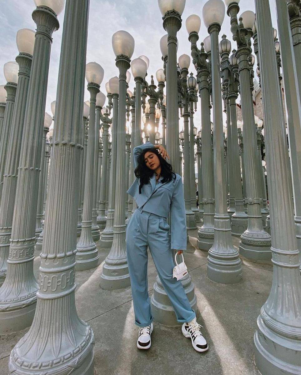 Koleksi one set ala Febby Rastanty (instagram.com/febbyrastanty)