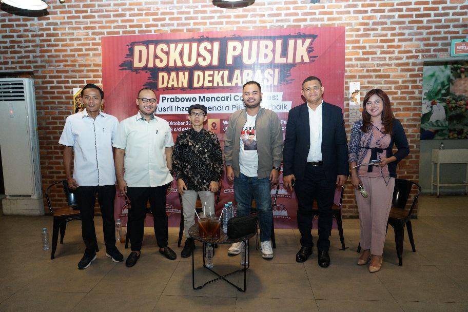 Diskusi dan deklarasi Relawan Yakin Indonesia Maju (YIM) (dok. Istimewa)