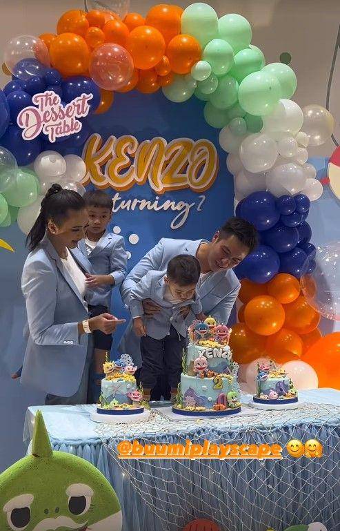 ulang tahun Kenzo Wong (Instagram.com/paula_verhoeven)