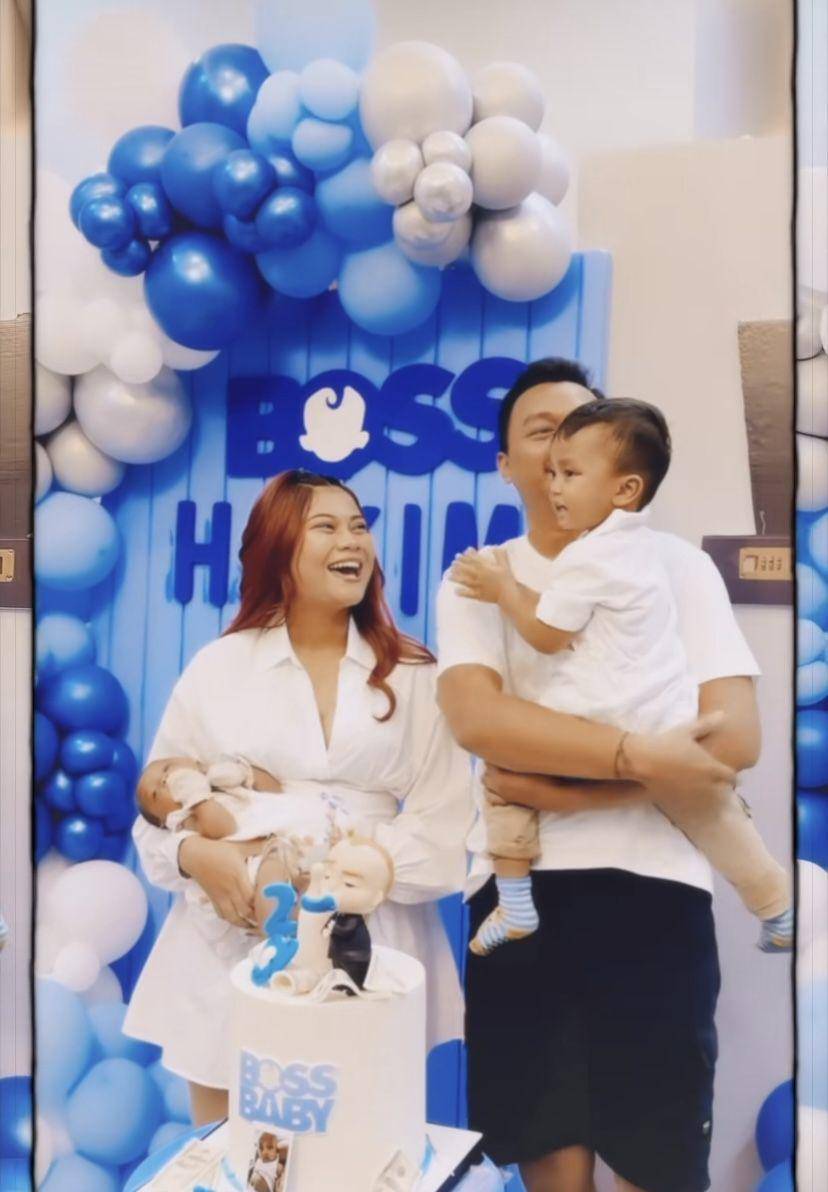 potret Hanum Mega rayakan ultah anak bareng mantan suami (Instagram.com/real.hanummega)