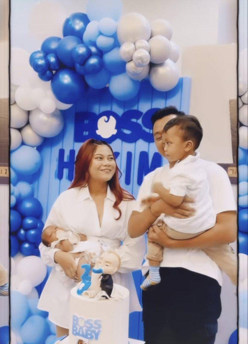 potret Hanum Mega rayakan ultah anak bareng mantan suami (Instagram.com/real.hanummega)