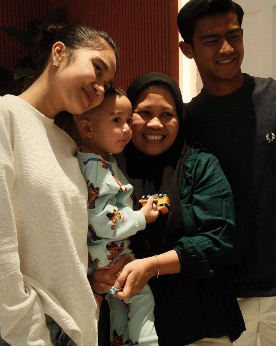 momen Azizah Salsha dan Pratama Arhan bertemu Rayyanza (instagram.com/acadumpie)