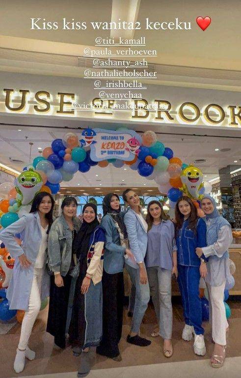 ulang tahun Kenzo Wong (Instagram.com/paula_verhoeven)
