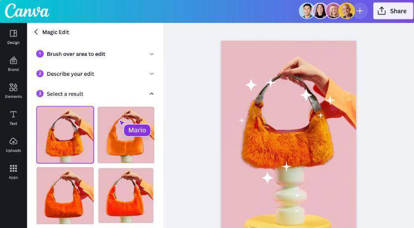 ilustrasi Magic Edit v2 (dok. Canva)