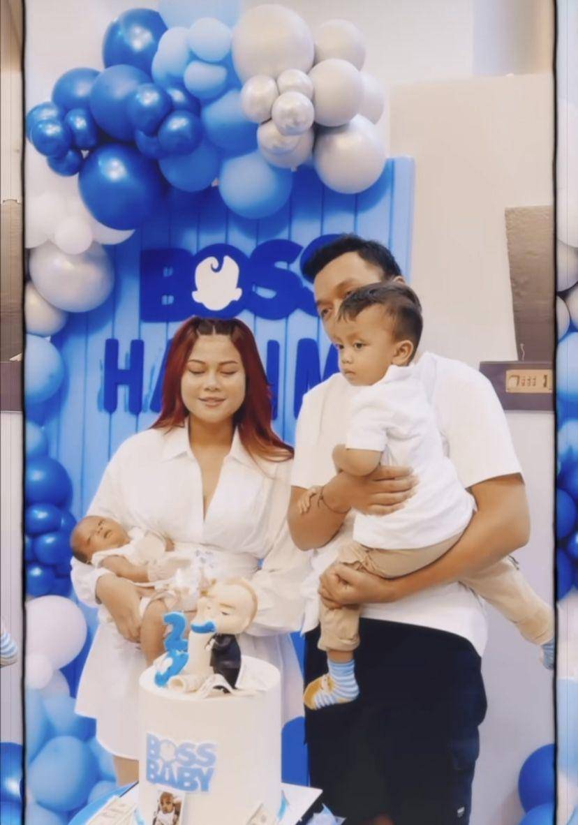 potret Hanum Mega rayakan ultah anak bareng mantan suami (Instagram.com/real.hanummega)