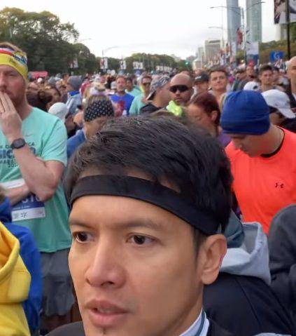 potret Dimas Seto ikut Chicago Marathon 2023 (instagram.com/dimasseto_1)