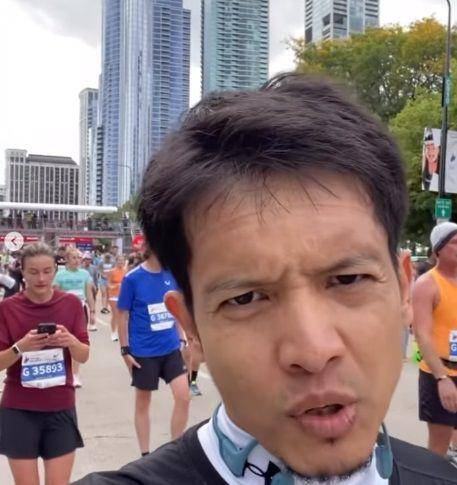 potret Dimas Seto ikut Chicago Marathon 2023 (instagram.com/dimasseto_1)