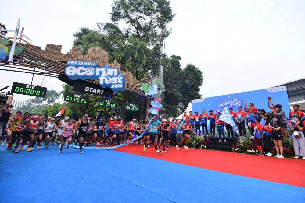 Dengan tema “Energizing Your Move”, Pertamina menargetkan 16.500 peserta, untuk dapat membiasakan gaya hidup ramah lingkungan melalui berbagai kegiatan yang sarat ilmu lingkungan. (Dok. Pertamina)