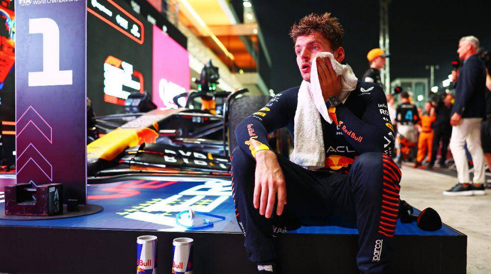 Max Verstappen seusai balapan GP Qatar. (twitter.com/F1)