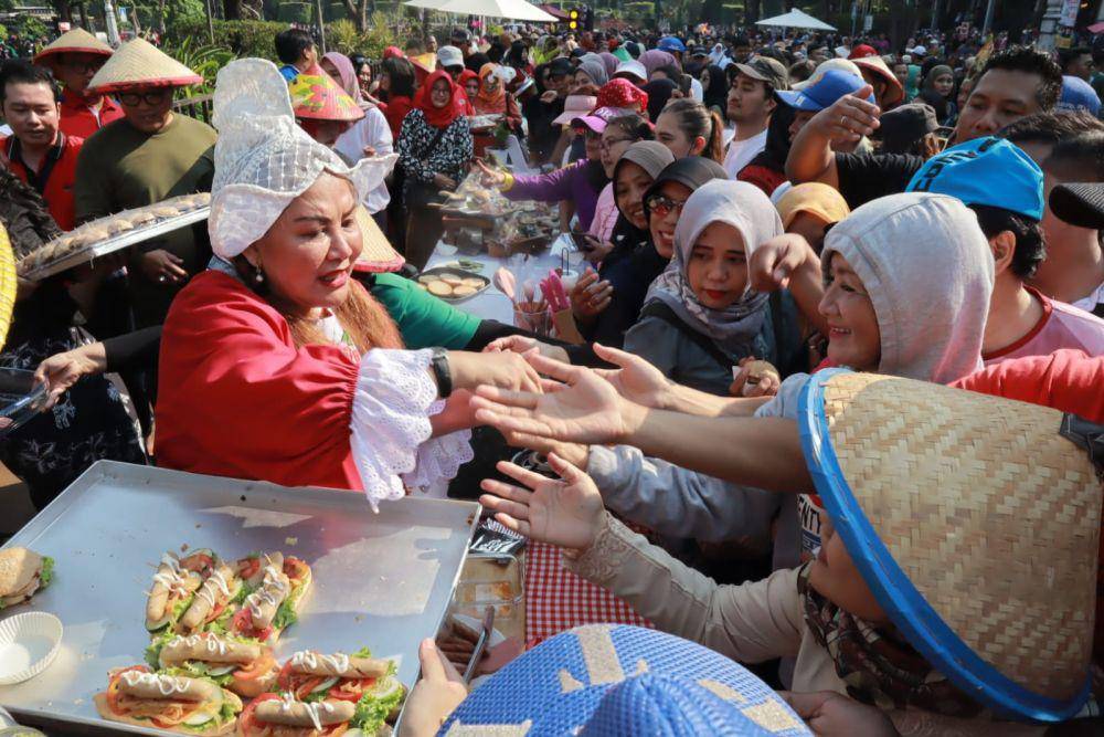 Festival Pendamping Beras di Kota Semarang, Minggu (8/10/2023). (dok. Pemkot Semarang)