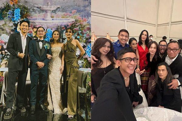 7 Potret Tamu Artis di Pernikahan Adinda Thomas dan Raka Akmal