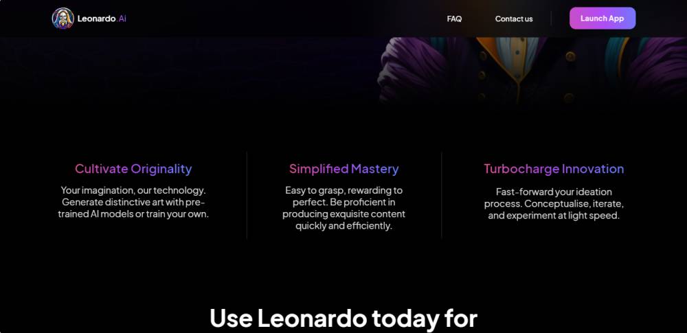 situs leonardo AI penghasil gambar instan (leonardo.ai)