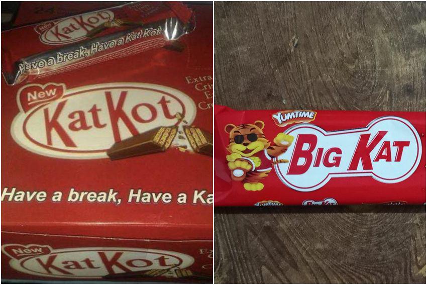 10 Barang KW Terinspirasi dari KitKat, Malah Berubah Jadi KatKot