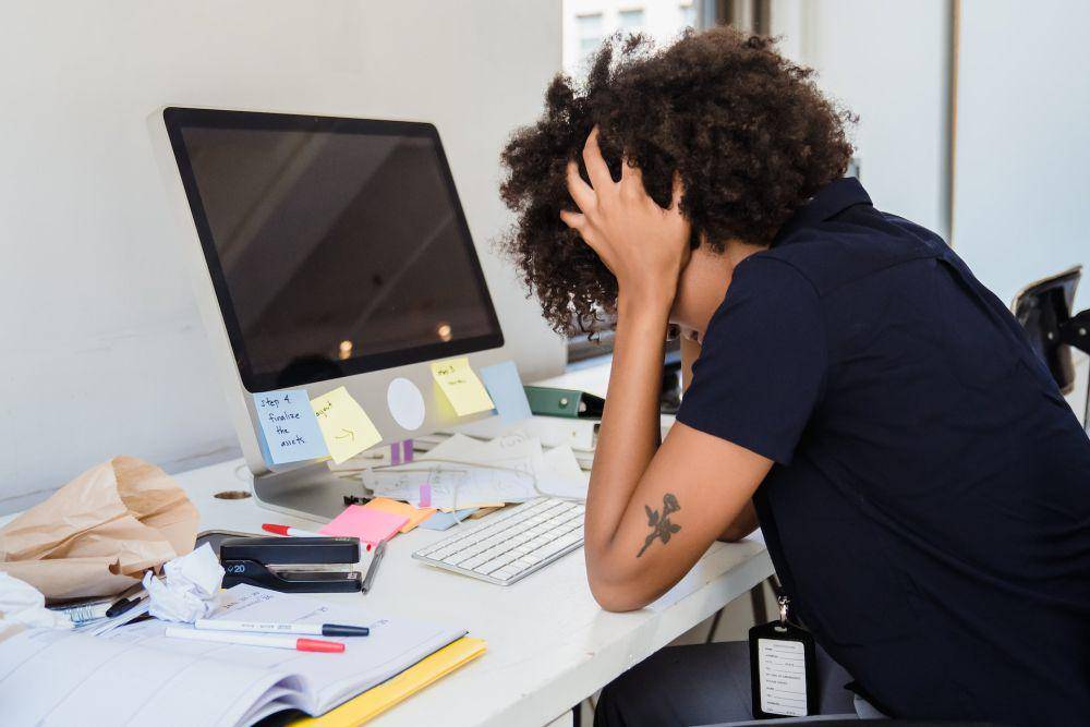 ilustrasi stress (pexels.com/Mizuno K)
