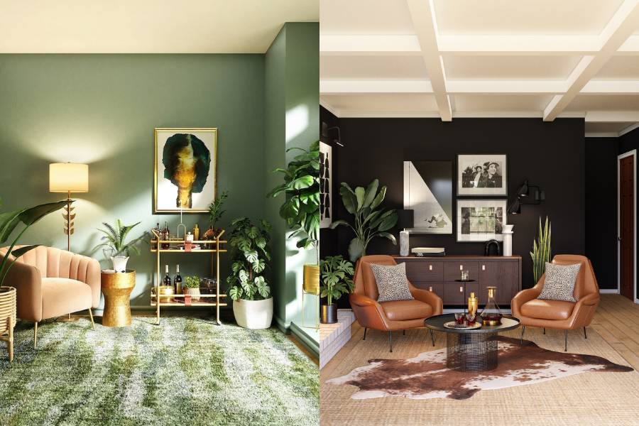 ide desain spot bersantai di rumah (unsplash.com/Spacejoy)