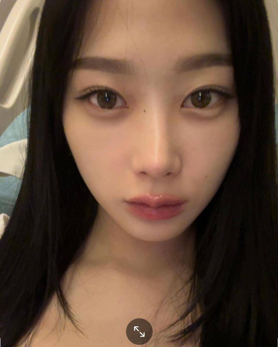 Makeup ala Giselle aespa (instagram.com/aerichandesu)