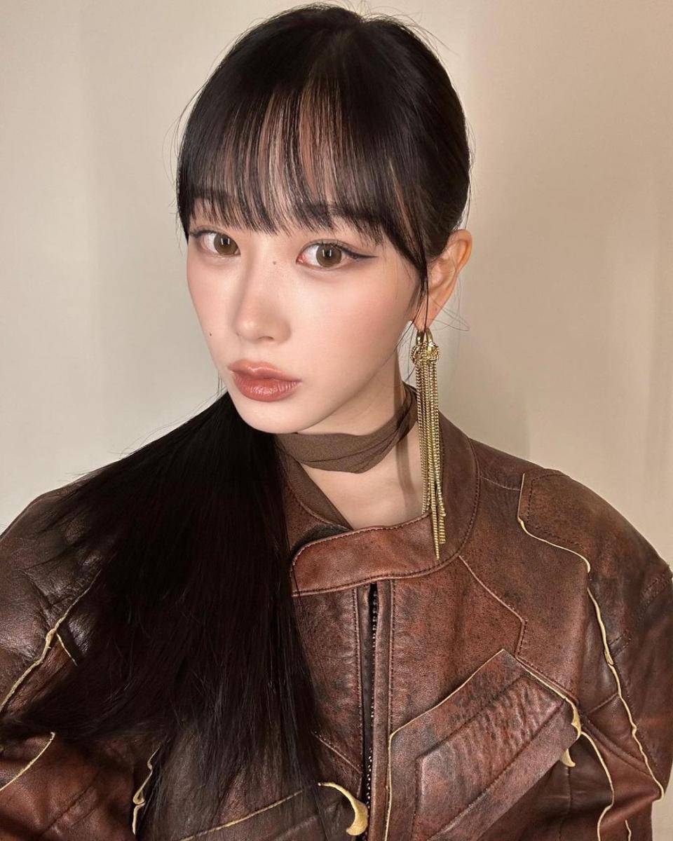 Makeup ala Giselle aespa (instagram.com/aerichandesu)