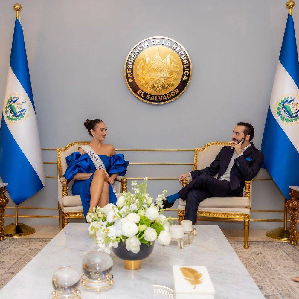 Potret Kunjungan Miss Universe 2022 R'Bonney Gabriel ke El Salvador (Instagram.com/missuniverse)