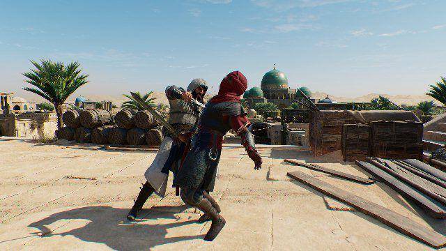 gameplay pertarungan di AC Mirage (dok. Ubisoft/Assassin's Creed Mirage)
