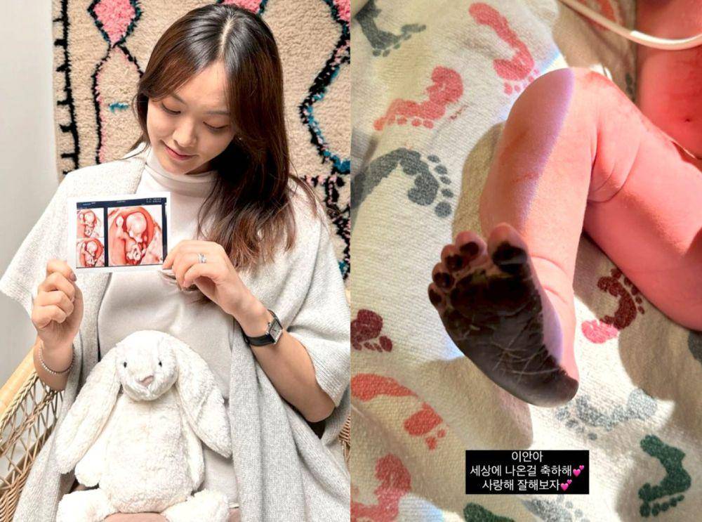 momen kehamilan Cha Joo Hwa eks Hello Venus hingga melahirkan anak pertama (instagram/hv_juhwa)