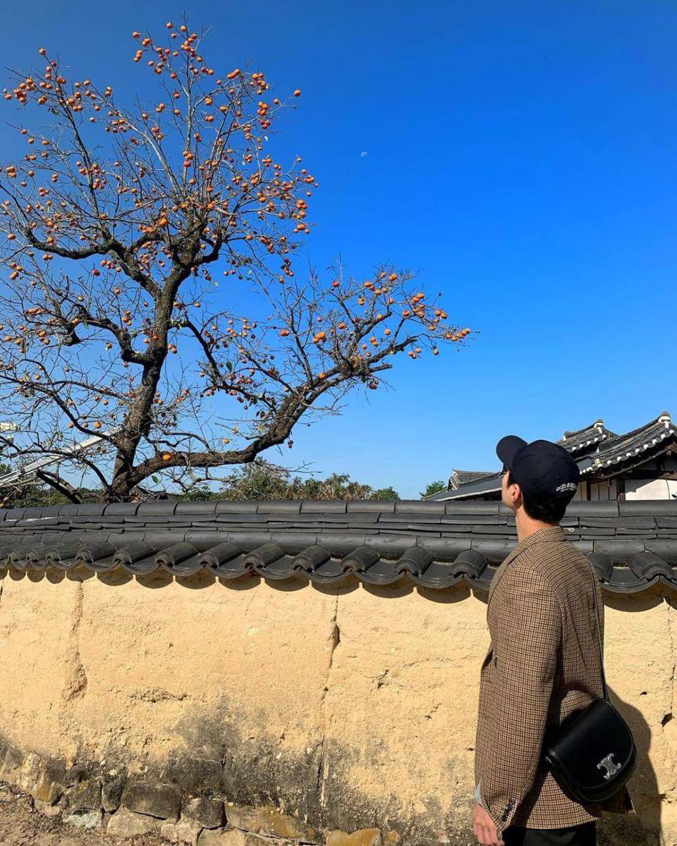 momen seru liburan Park Bo Gum di Andong (instagram.com/bogummy)