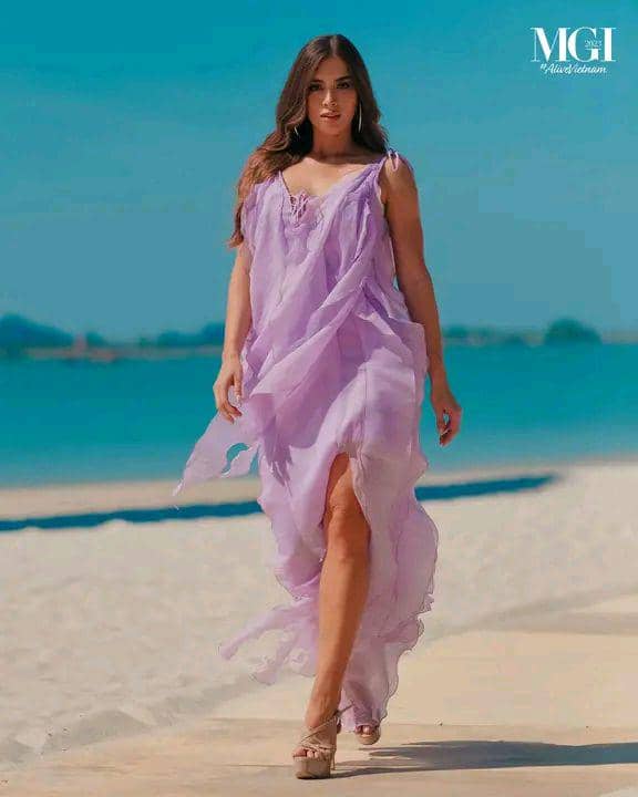 Potret Finalis Miss Grand International 2023 di Vietnam Beauty Fashion Fest (Facebook.com/Miss Grand International)