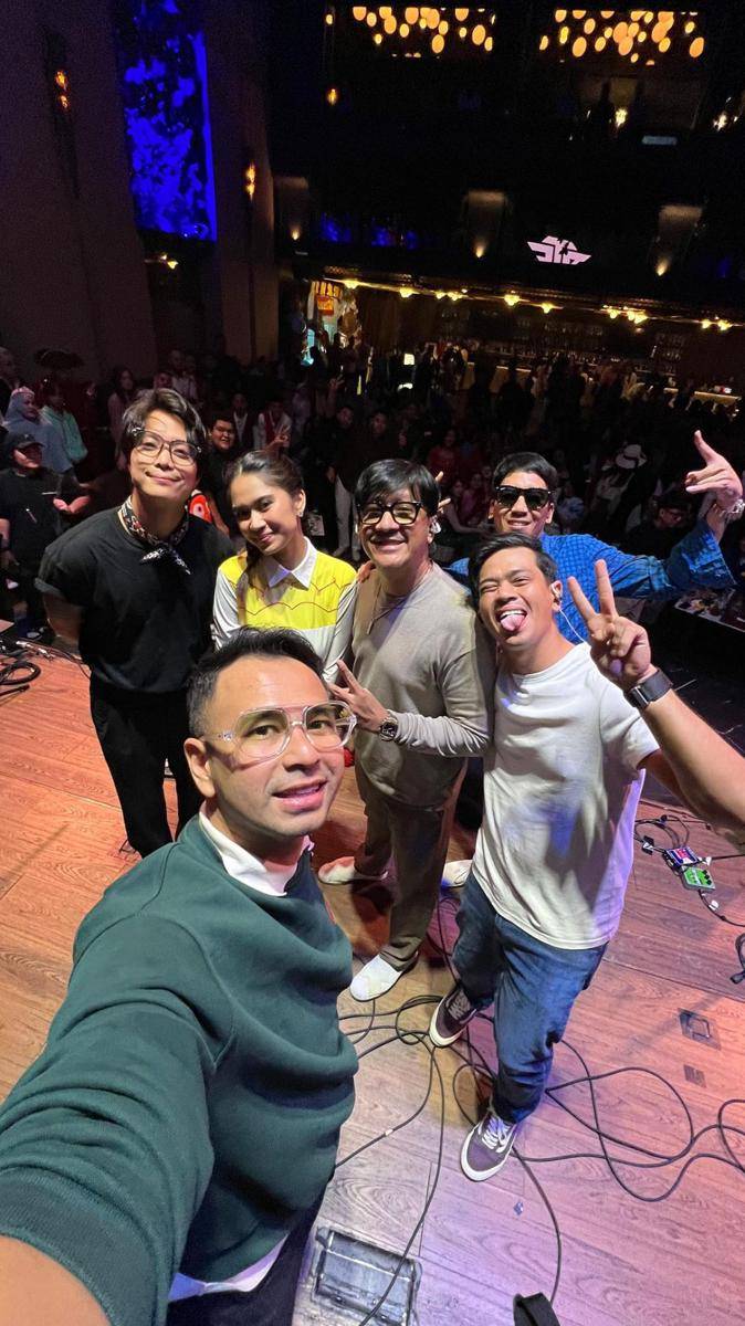Andre Taulany and Friend di Ultah Azizah (Instagram.com/raffinagita1717)