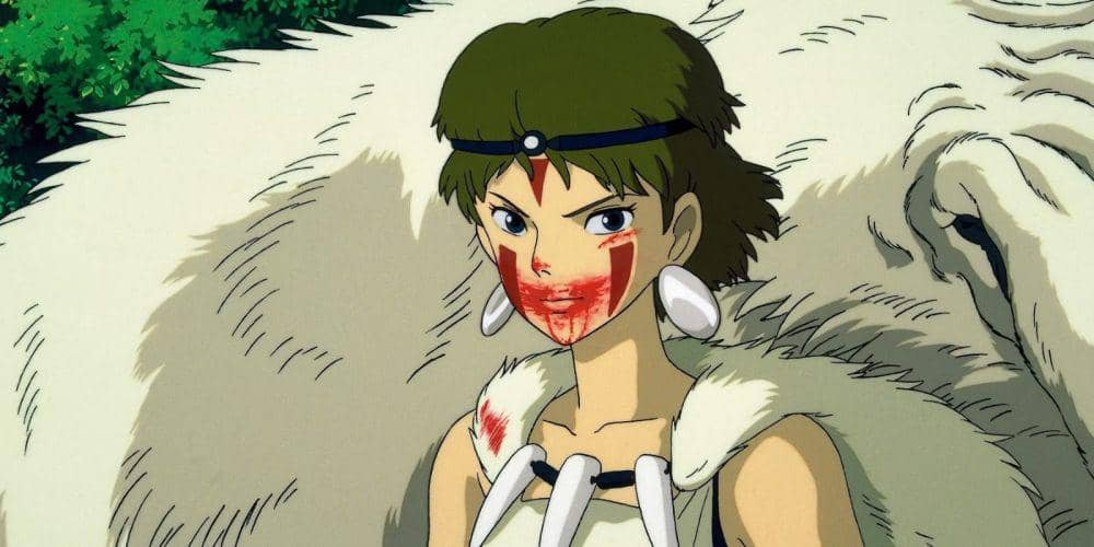 sosok San (dok. Studio Ghibli/Princess Mononoke)
