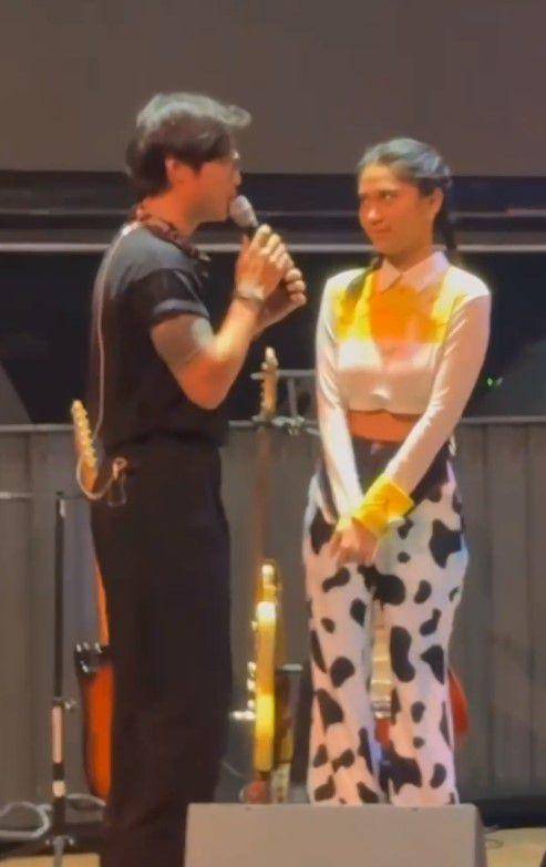 Andre Taulany and Friend di Ultah Azizah (Instagram.com/storiesdikta)