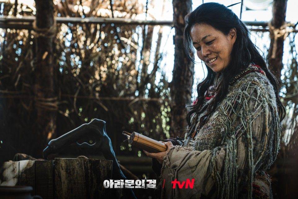 cuplikan Kim Jung Young di drakor Arthdal Chronicles: The Sword of Aramun (dok. tvN/Arthdal Chronicles: The Sword of Aramun)
