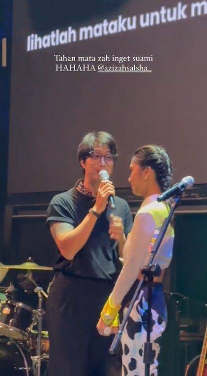 potret Azizah Salsha dinyanyiin Dikta (instagram.com/fuji_an)