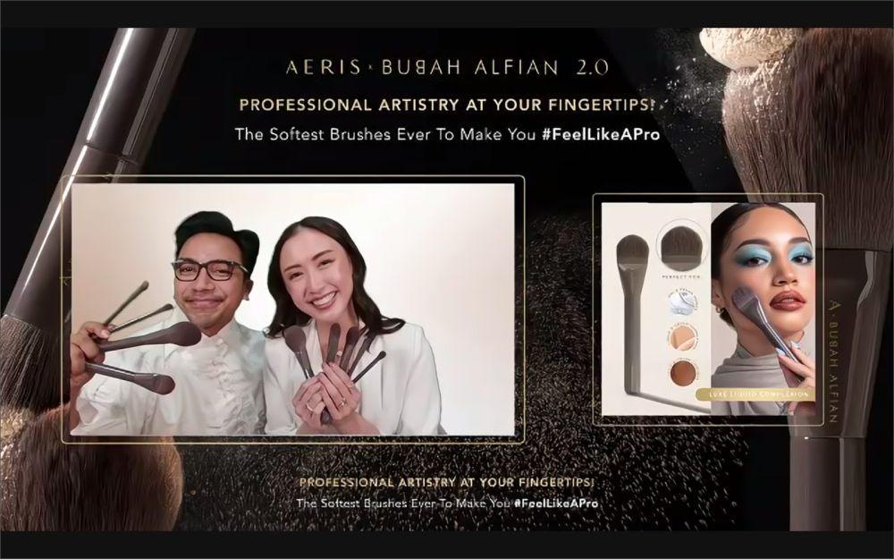 Inovasi Brush Makeup Terbaru Hasil Kolaborasi AERIS x Bubah Alfian