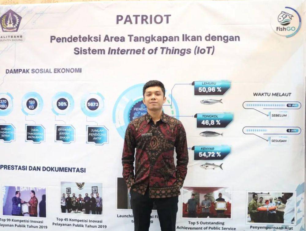 Merta Yoga memperkenalkan Patriot. (instagram.com/mertayogapr)
