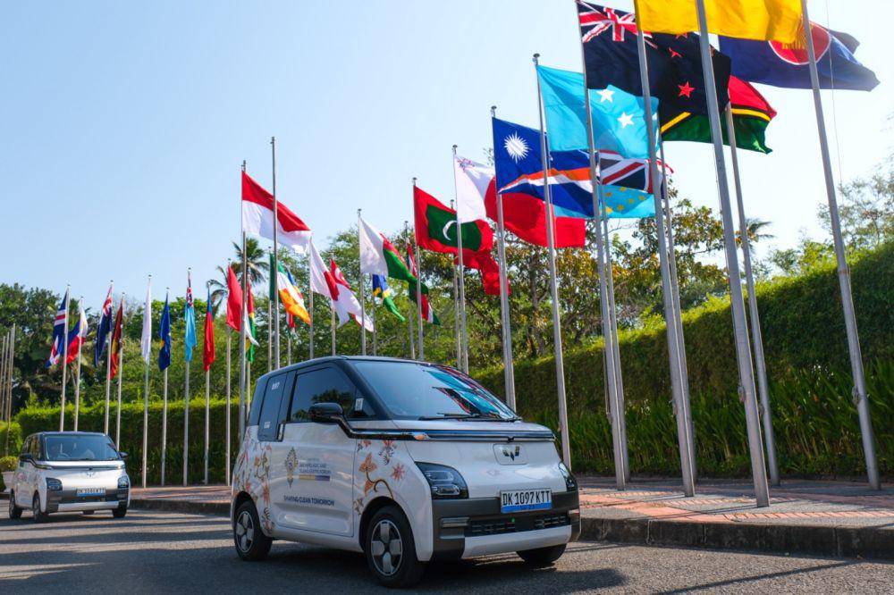 Air ev jadi mobil delegasi (Wuling)