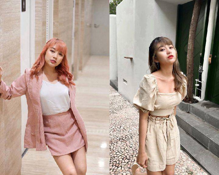 ide outfit one set ala Ghea Indrawari (instagram.com/gheaindrawari)