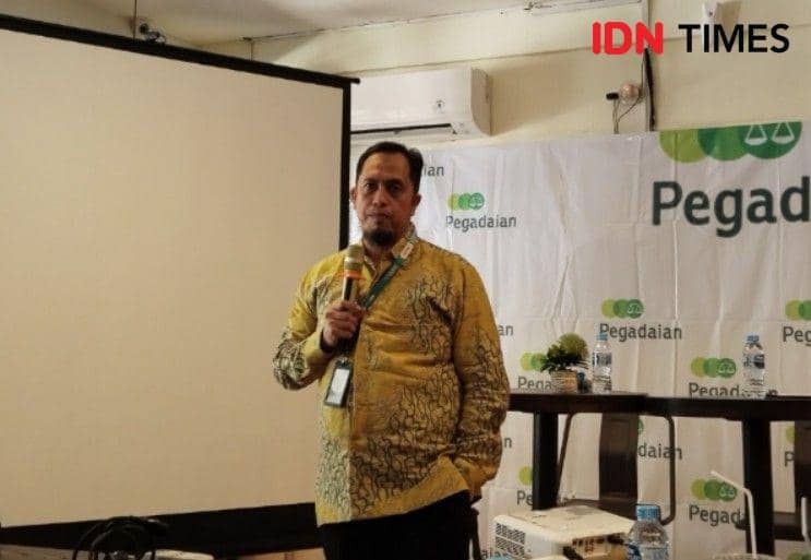 Deputi Operasional PT Pegadaian (Persero) Kantor Wilayah Sumbagsel Mohamad Ihsan Palaloi
