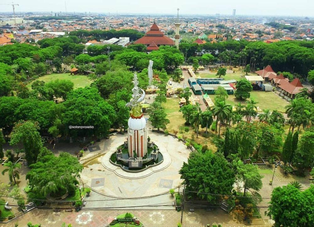 Monumen Jayandaru Sidoarjo, Sejarah dan Makna Filosofis