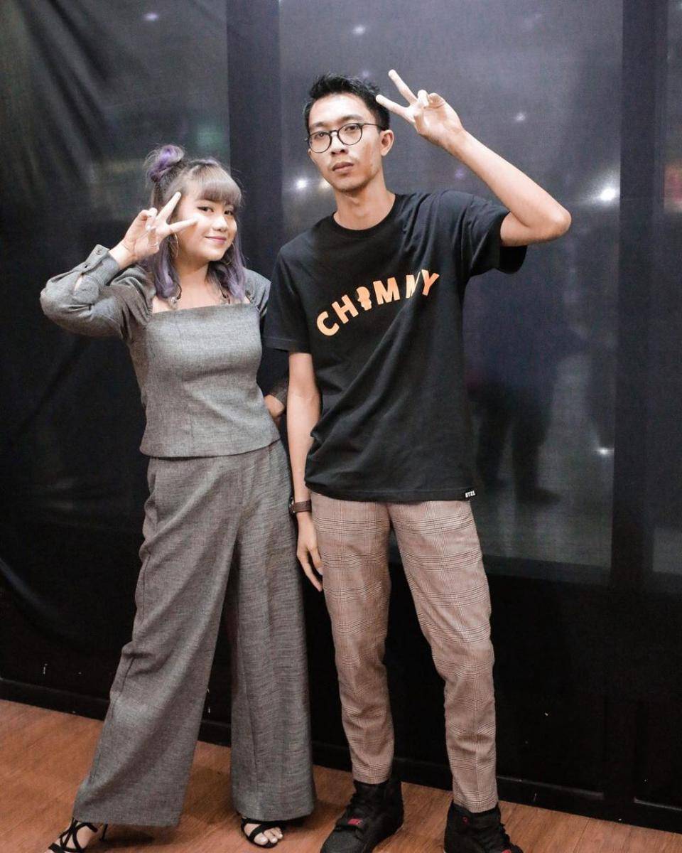 ide outfit one set ala Ghea Indrawari (instagram.com/gheaindrawari)