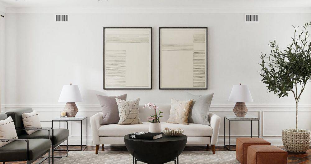 inspirasi desain interior rumah nuansa putih (unsplash.com/Spacejoy)