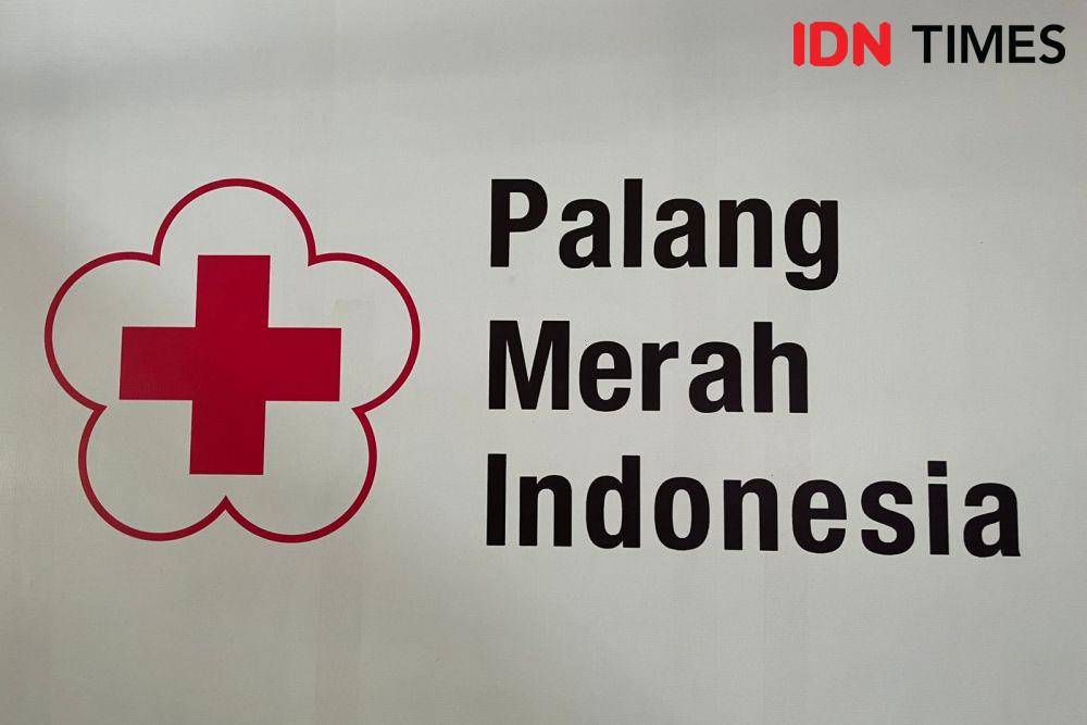 Logo PMI (Palang Merah Indonesia) (IDN Times/Aryodamar)