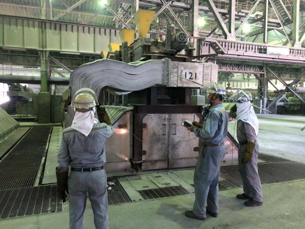 Inalum bersama Emirates Global Alumina (EGA) menyelesaikan 5 (lima) tungku peleburan dengan menggunakan teknologi dari EGA (Dok. IDN Times)