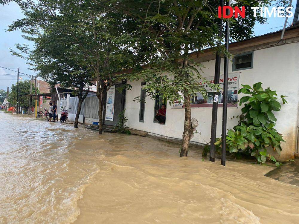 Banjir di Kabupaten Aceh Utara, Aceh. (Dokumentasi Putri untuk IDN Times)