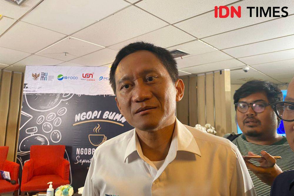 Direktur Utama Holding BUMN Pertahanan DEFEND ID, Bobby Rasyidin. (IDN Times/Vadhia Lidyana)