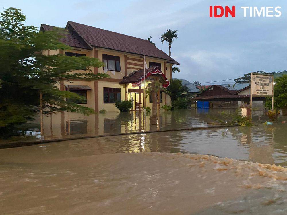 Banjir di Kabupaten Aceh Utara, Aceh. (Dokumentasi Putri untuk IDN Times)