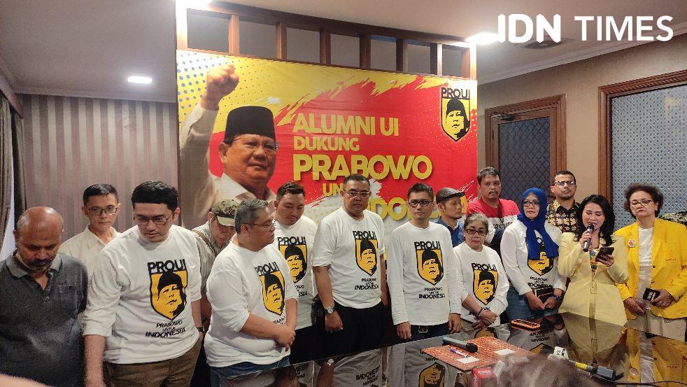 Alumni UI Deklarasi PROUI, Dukung Prabowo di 2024
