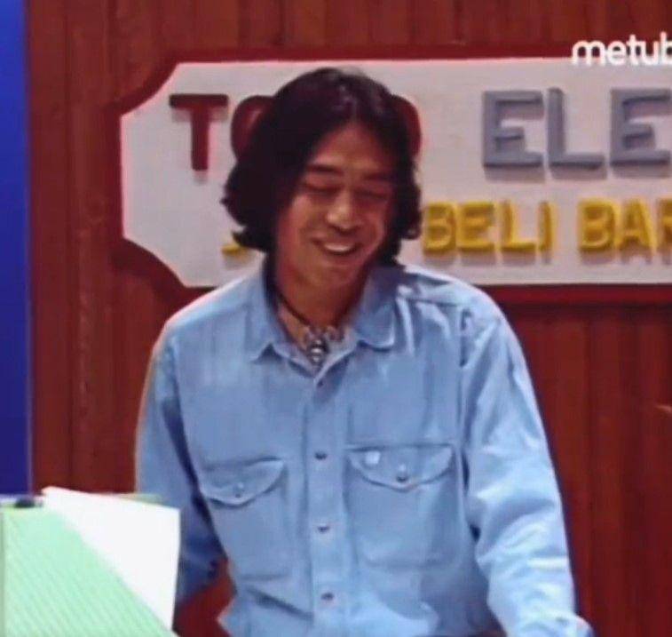 Komeng muda mirip DPR Ian (YouTube/MNC TV)