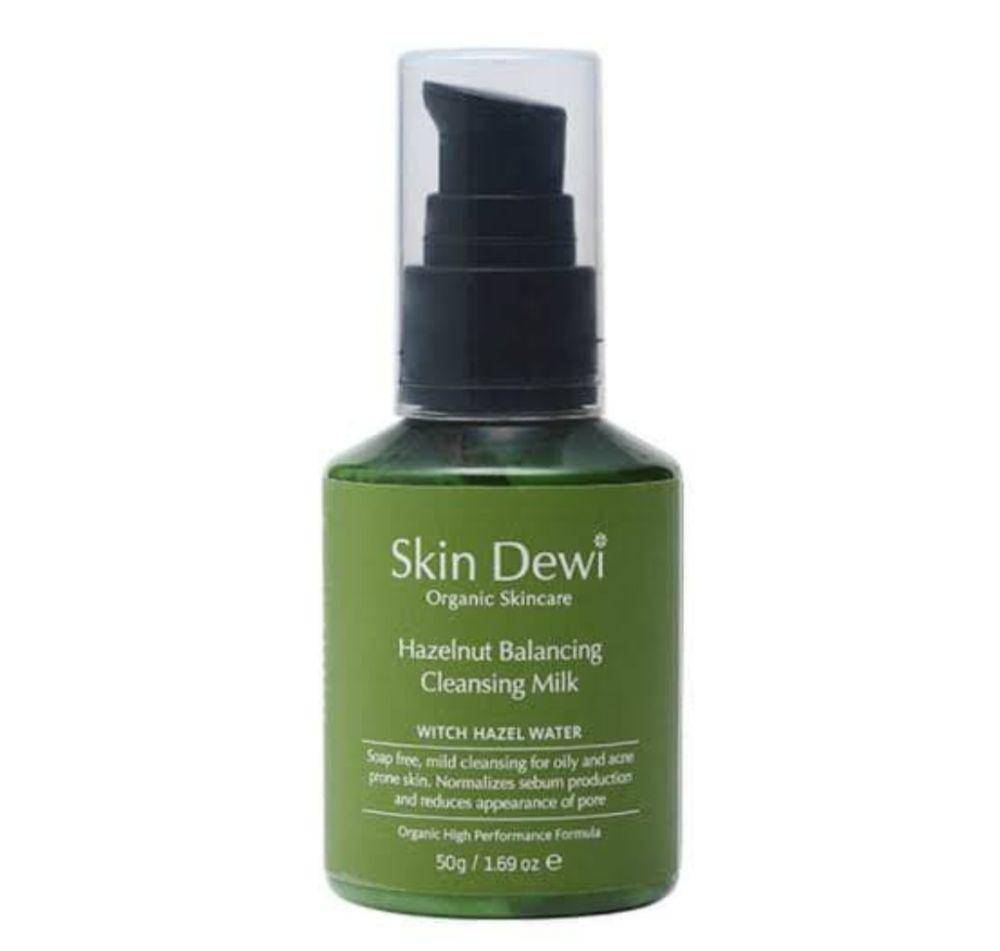 Skin Dewi Hazelnut Cleansing Milk (tokopedia.com/koreannbeautycare.id)